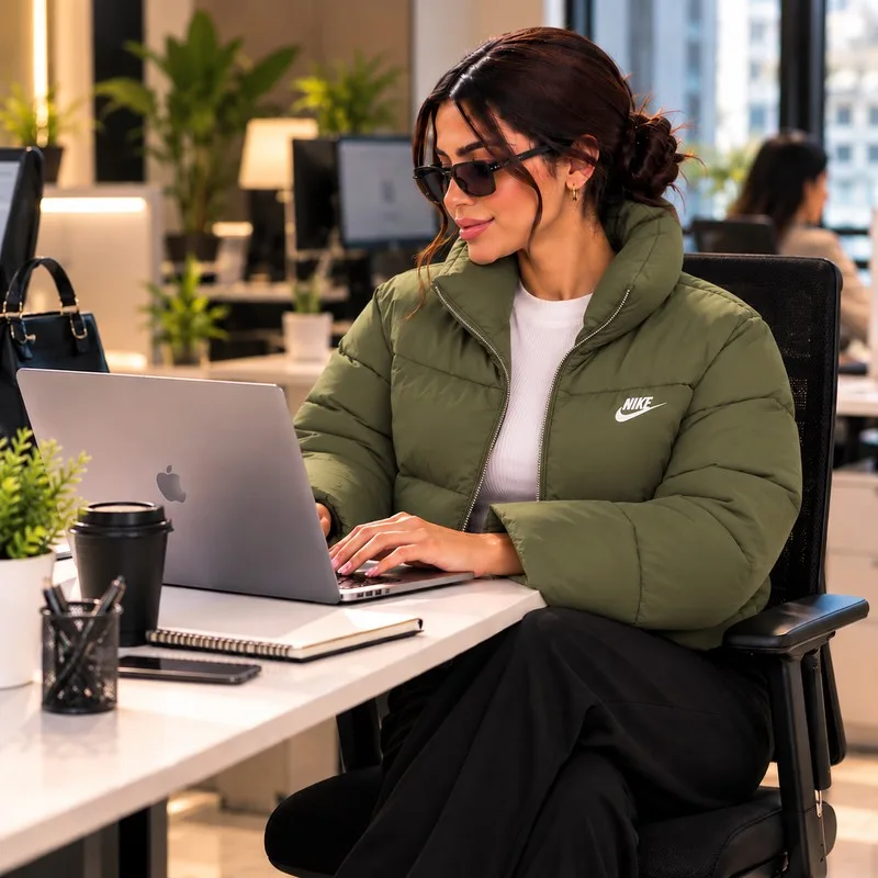 🔥 JACKET NILO وصلاتكم بـ 4 ألوان زوينة! 🖤🩶 💚💛 product image