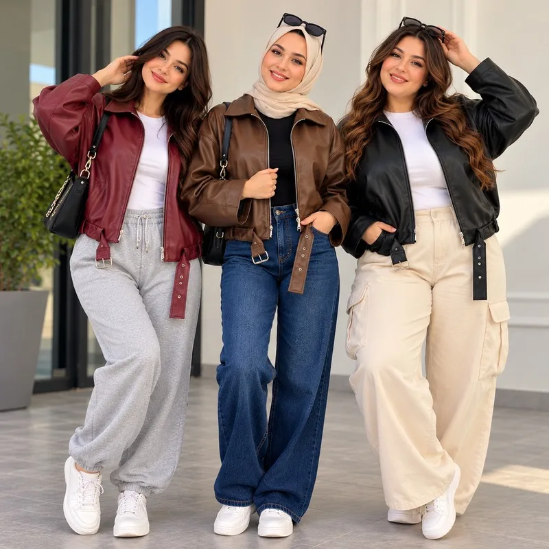 🔥 جاكيط سكاااي  تراند.. أناقة كتخطف الأنظار!